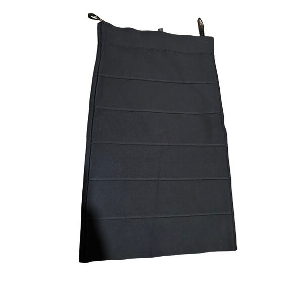 BCBGMAXAZRIA Women's Pull On Alexa Bandage Black Stretch Knit Skirt XS Size